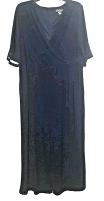 Mono para mujer Jessica Howard talla 2x azul marino ocasión formal usado en excelente estado pierna ancha Foto 1 de 4