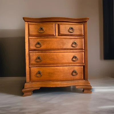 TELL CITY Andover 3114 Arce Early American Salesman Muestra Joyero Cofre Foto 1 de 4