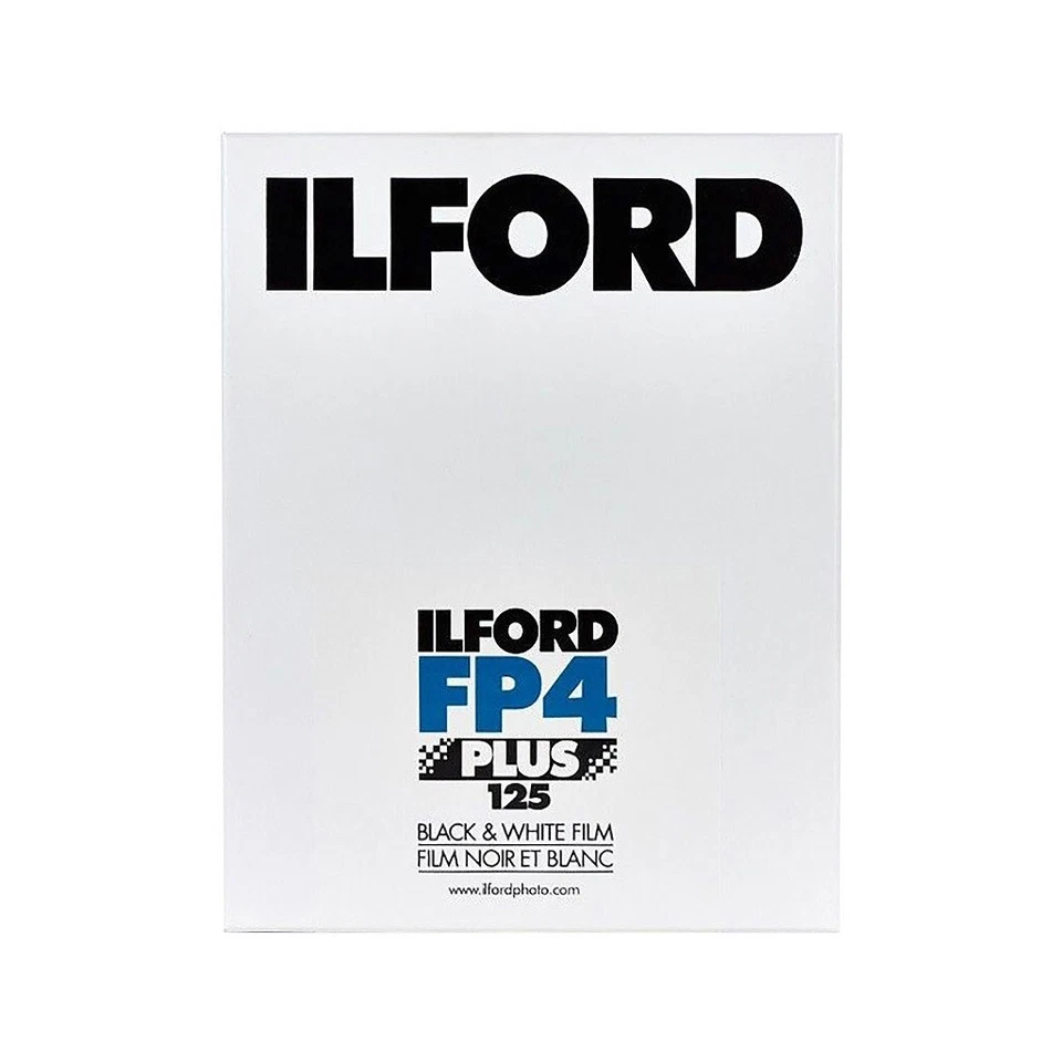 Ilford FP4 Plus 4x5" Black & White Sheet Film (25 sheets) - Image 1 of 1