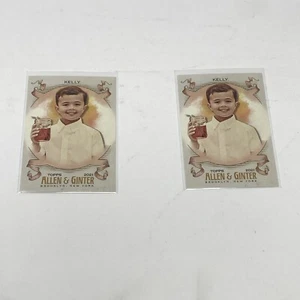 Lotto 2 carte Leo Kelly 2021 Topps Allen & Ginter Baseball #236 stella dei social media - Foto 1 di 6