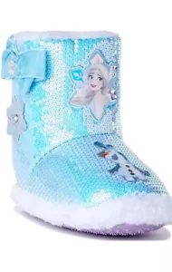 Frozen Toddler Girls Slipper Bootie Size: 5/6 New with Tags - Picture 1 of 3