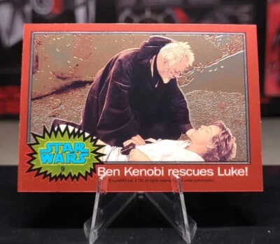 1999 Topps Star Wars Chrome Archives Ben Kenobi Rescues Luke - Pack Fresh  - Image 1 of 4