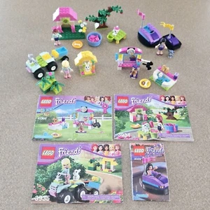 LEGO Friends 4 Set Lot 3935 3934 41302 30409 Animal Lovers 100% Complete - Picture 1 of 11