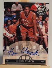 1999 Press Pass Authentics Autographs #32 Kris Clack