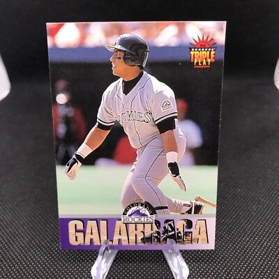 1994 Triple Play Andres Galarraga  223 Colorado Rockies - Image 1 of 2