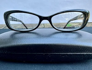 Lacoste Women Eyeglass Frames With Demo Lenses Model L2611 001 Color Black - Picture 1 of 11