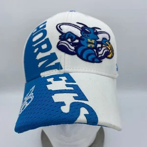 New Orleans Hornets NBA Adidas Flex Fit Hat Cap white teal purple L/XL NOLA - Bild 1 von 12