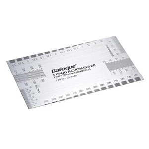 Genuine Stainless Steel Baroque String Action Ruler Precision Scale Micro Error - Picture 1 of 5