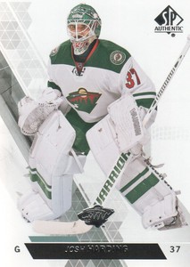 2013-14 SP Authentic Wild Hockey Card #101 Josh Harding