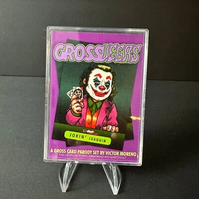 GPK GROSSVEGAS by Victor Moreno (ADAM Bomb / Joker) SET OF 5 Garbage Pail Kids - Image 1 of 2