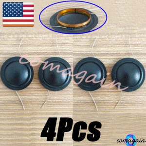 4PCS 25.4mm For KEF C75 C95 C20 C30 C40 Tweeter NT25 SP1240 Silk Dome Diaphragms - Picture 1 of 9