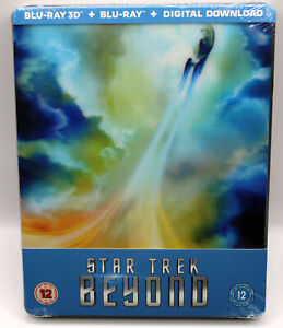 NEU Star Trek Beyond Lenticular 3D + 2D Blu-ray Steelbook Zoom UK deutscher Ton