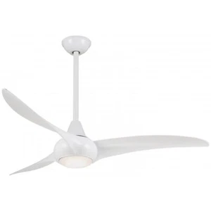 Minka Aire Light Wave - LED 52" Ceiling Fan F844-WH - White - Picture 1 of 1