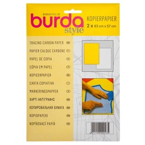 Burda Carbon Tracing Paper 2 pieces - 81x55cm (31.8x21.6in) - Burda - Picture 1 of 2
