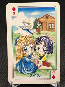 D 5 Switzerland Arina Tanemura RIBON Appendix WORLD TRUMP Manga Artist Design - Picture 1 of 12