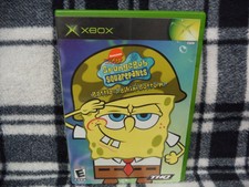 SpongeBob SquarePants Battle for Bikini Bottom (Microsoft Xbox, 2003) TESTED
