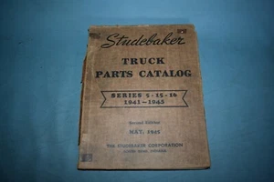 1941 42 43 44 45 Studebaker Series 5 15 16 Truck Parts Catalog Second Edition - Bild 1 von 12