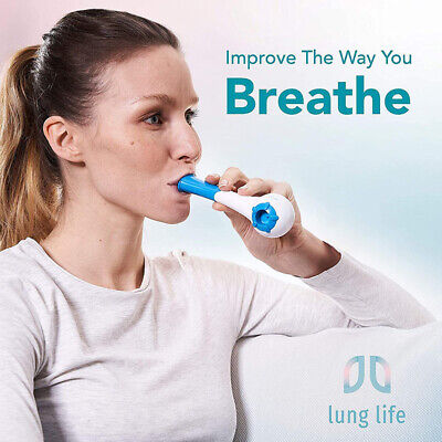 Pulmonary Function Breathing Training Device Exercise Lung Breathe Trai-u- • 7.73£