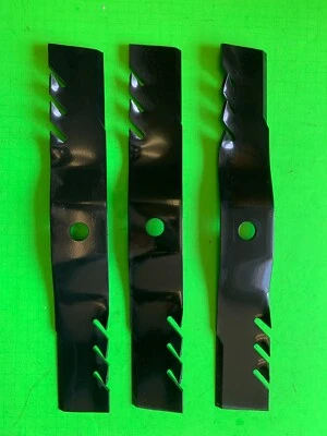 OREGON Set/3 48" G3 Gator blades for John Deere Z325E,Z330M,Z330R,Z355E,Z355R UC22009