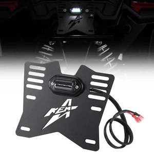 Portaplacas UTV/ATV con luz LED para Polaris RZR PRO XP 4 Kawasaki Teryx - Imagen 1 de 12