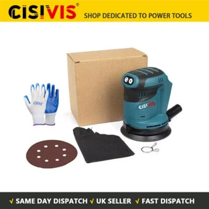 Cordless Random Orbital Sander 5" Dust Bag Discs Machine For Makita 18V Li-ion - Picture 1 of 16