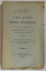 Lemasson Sacerdotes Insermentes Guillotines De 1794 O Deportados 1920GB Raro - Picture 1 of 6