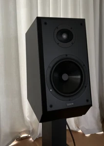 Epos ES14N Pair with original stands - black finish - full packing. ES-14N - Bild 1 von 7