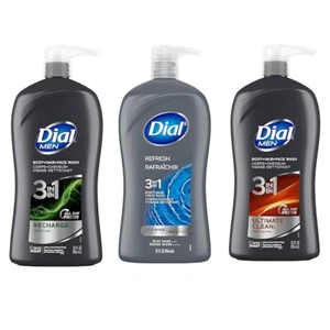 Dial Men 3 en 1 Jabón Corporal, Cabello y Facial 32 Fl OZ (Paquete de 1) Envío Gratis y Rápido - Imagen 1 de 4