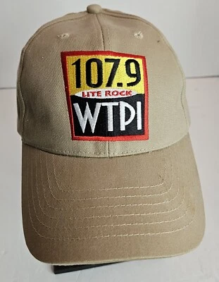 WTPI-107.9 Indianapolis Radio Station - Beige - Gorra de béisbol ajustable talla única Foto 1 de 4