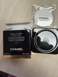 CHANEL ULTRA LE TEINT CUSHION - REFILL B10 LONG WEAR TOUCH FOUNDATION EINWANDFREI - Bild 1 von 3