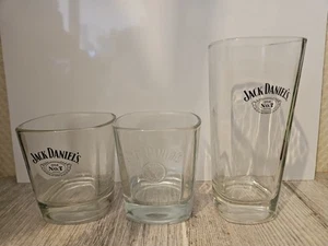 Jack Daniels No7 Glasses x 3 - Imagen 1 de 11