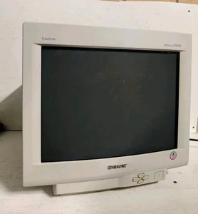 Sony Trinitron CPD-210EST CRT Colour Computer Vintage Monitor CRT - RICAMBI* - Photo 1/8