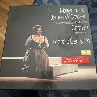 BIZET: Carmen - Horne, McCracken, Bernstein (180g 3 VINYL LPs 2014) **NEW** - Image 1 of 4