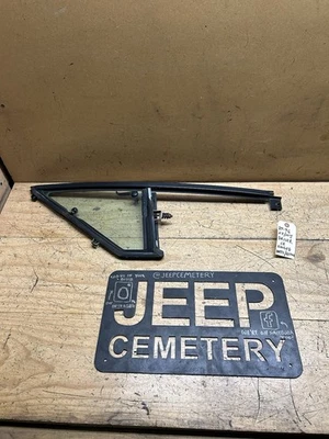 84-96 Jeep Cherokee XJ Comanche MJ OEM Folding Vent Window DRIVER LH (see ad) - Image 1 of 4