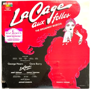 BRAND NEW SEALED "LA CAGE AUX FOLLES” THE BROADWAY MUSICAL RCA RECORDS VINYL LP - Picture 1 of 2