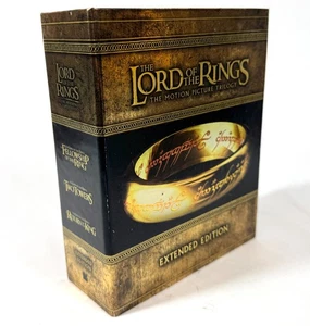 Lord of the Rings LOTR Extended Edition Blu-Ray DVD Combo Complete 15 Discs Set - Imagen 1 de 24