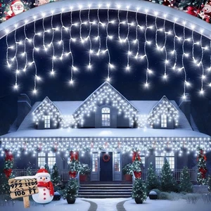 106 FT Christmas Lights Outdoor, 972 LED Waterproof outside Christmas Lights Plu - Picture 1 of 7