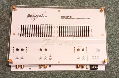 OLD SCHOOL PHOENIX GOLD EQ-215 DOBLE BANDA 15 ECUALIZADOR CON RARA CUBIERTA PLEXI FUNCIONA MUY BIEN Foto 1 de 4