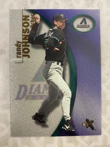 Fleer E-X 2001 credenciales Randy Johnson #88! Seattle Mariners Salón de la fama - Imagen 1 de 2