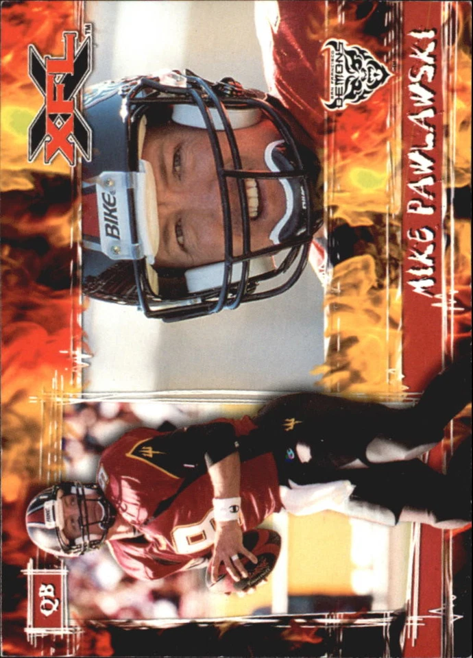 2001 Topps XFL Football Cards - Image 1 of 1
