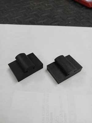 1970 1971 1972 Chevelle Monte Carlo El Camino pair of rear hood bumpers - image 1 of 4