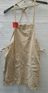 New Hedley&Bennett Minimalist Crossback Apron Oatmeal One Size - Picture 1 of 7