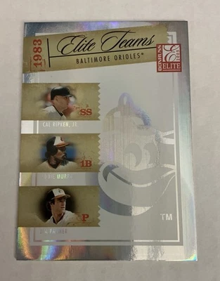 Donruss Elite Teams 2005 (Cal Ripken Jr/Eddie Murray/Jim Palmer) #ET-7/1500 Foto 1 de 2