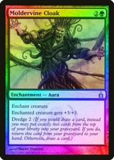 Moldervine Cloak FOIL Ravnica: City of Guilds HEAVILY PLD Uncommon CARD ABUGames
