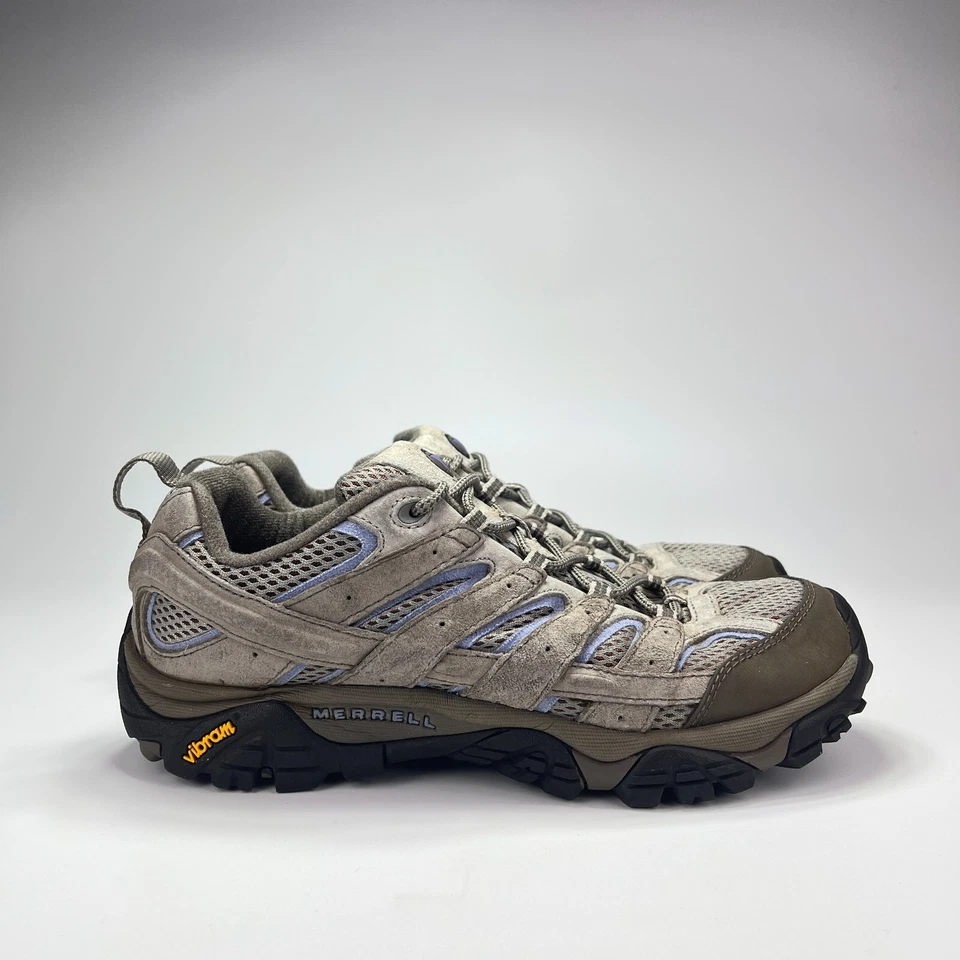 Merrell Moab 2 Impermeable Halcón Marrón Senderismo Aire Libre Zapatos Para Mujer Talla 10.5 9M Foto 1 de 4
