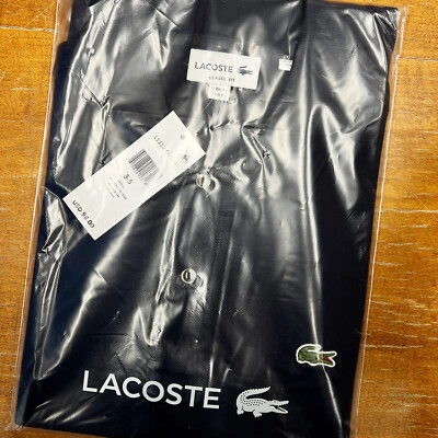 *NEW* Men Lacoste Classic Fit L.12.12 Polo Shirts Navy (L1212 51 166) Sz SM-3XL - Image 1 of 3