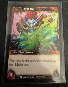 Yoza'tsu War of the Elements WOW World of Warcraft TCG trading card game - Picture 1 of 1