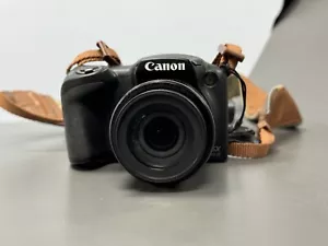 Canon PowerShot SX410 IS 20,0-MP-Digitalkamera – schwarz (Set mit Objektiv 24–960 mm) - Bild 1 von 5