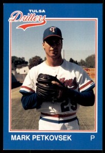 1989 Grand Slam Tulsa Drillers Mark Petkovsek Tulsa Drillers #20