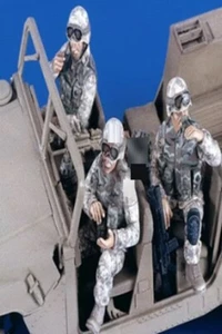 1/35 Resin Figure Model Kit US Modern Soldiers Crew Marines Iraq War Unpainted - Picture 1 of 2